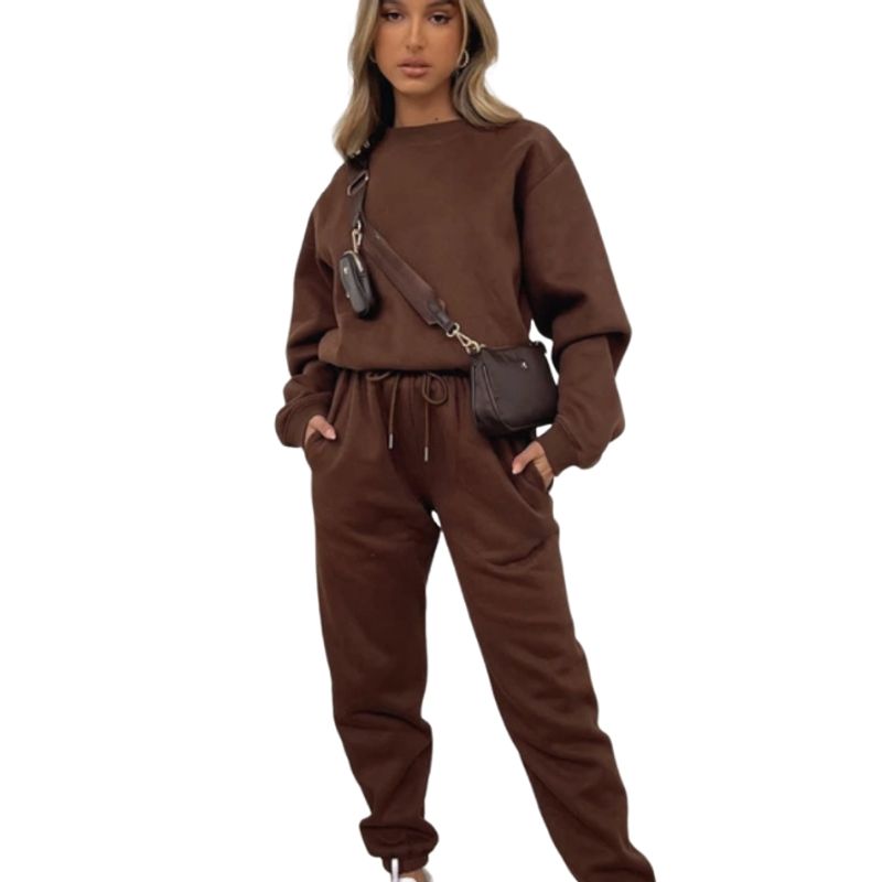 BLWOENS - Conjunto mujer buzo polera y jogger- 2 piezas