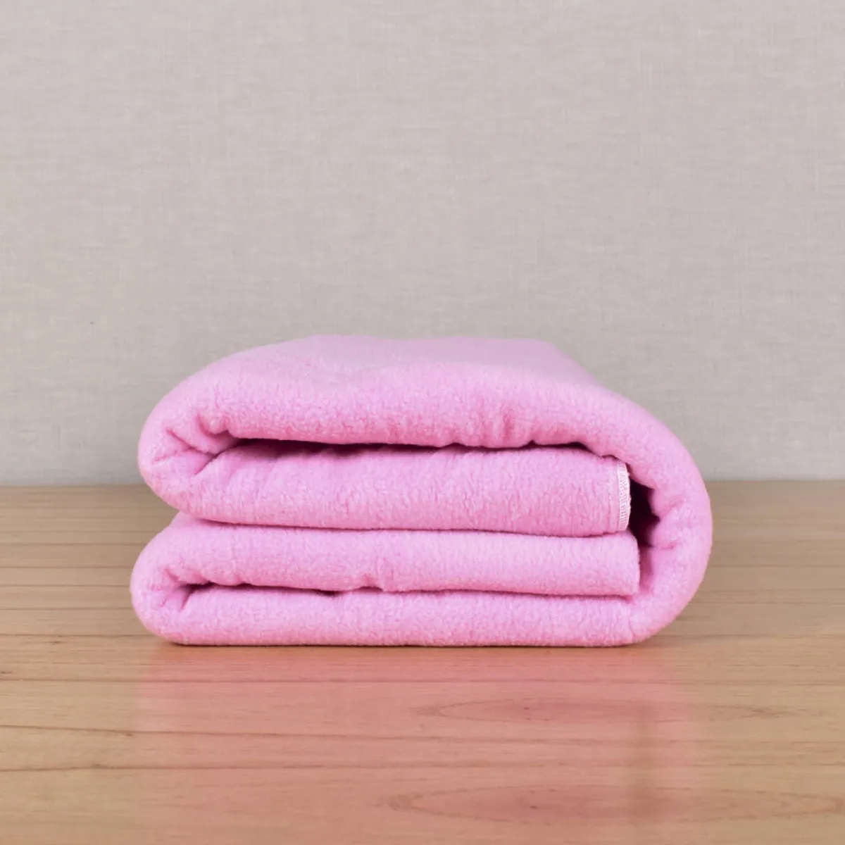 GENERICO - Sábanas de micropolar plaza y media Rosada