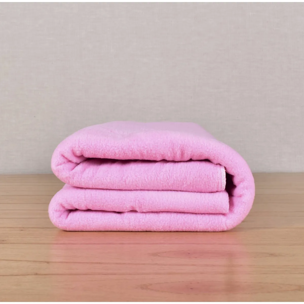 GENERICO - Sábanas de micropolar plaza y media Rosada