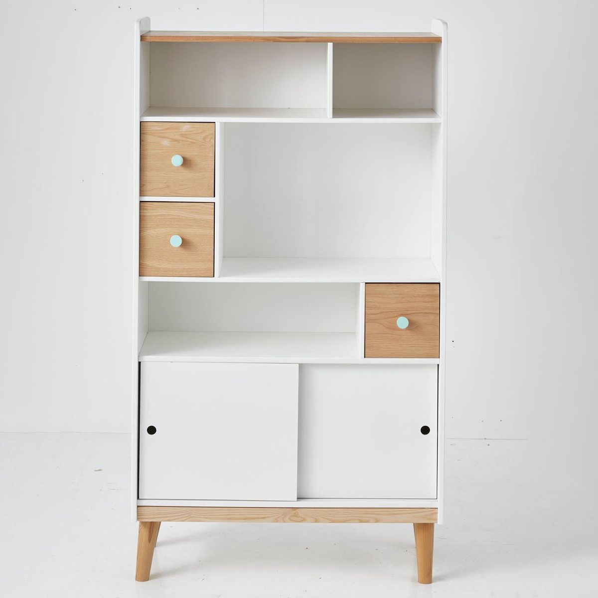 VENTITAS HOME - Ropero Infantil Petunia Ventitas Home Color Duna y Blanco