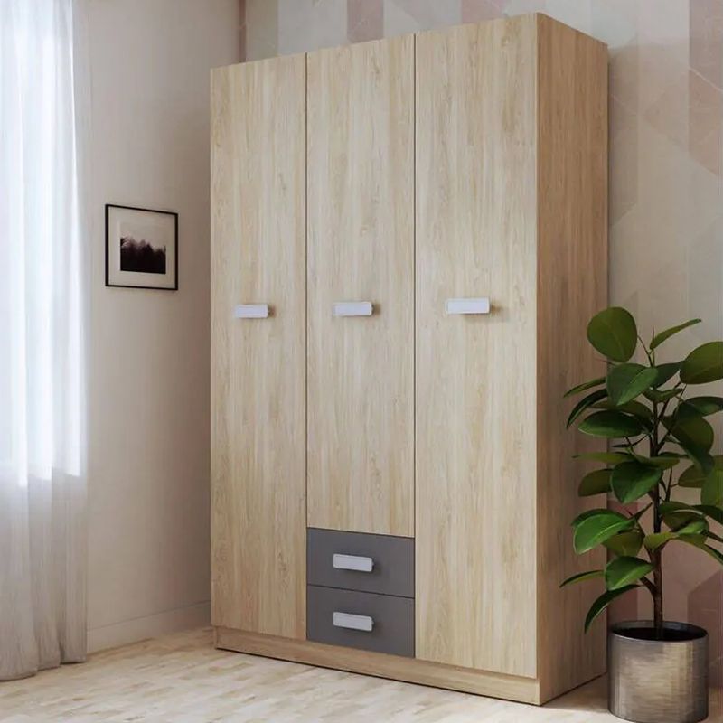 VENTITAS HOME - Ropero Clásico Marie Ventitas Home Color Rovere y Plomo