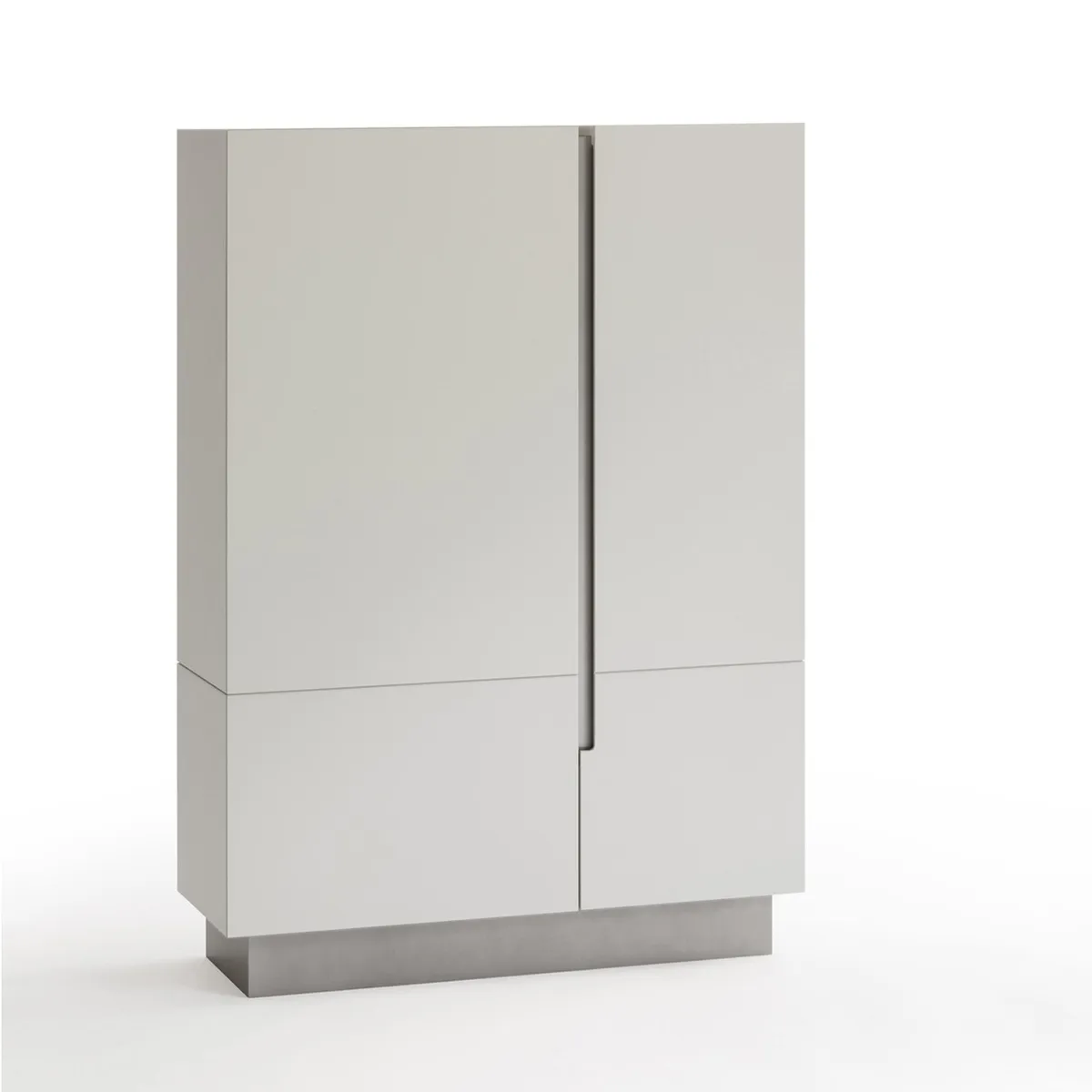 VENTITAS HOME - Ropero Minimalista Anne Ventitas Home Color Blanco y Gris