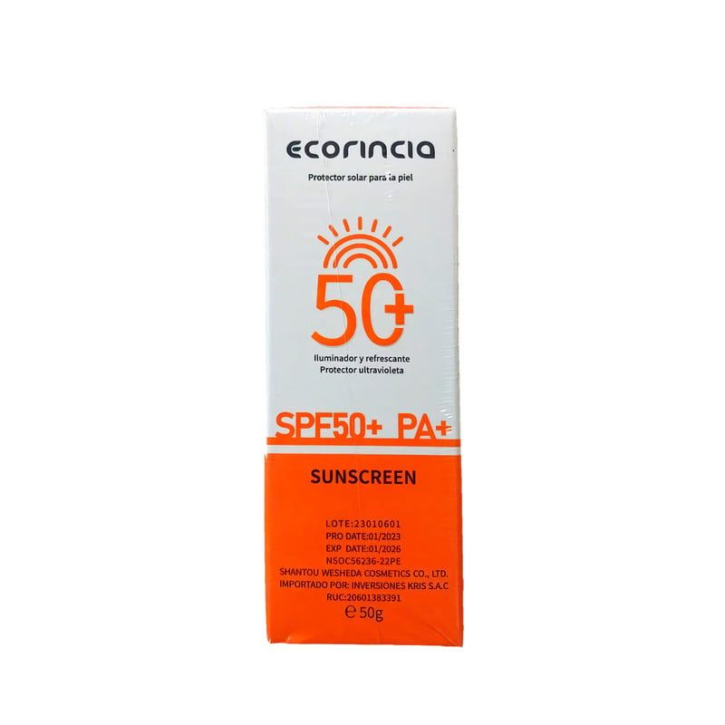 GENERICO - PROTECTOR SOLAR ECORINCIA 50SPF 50GR
