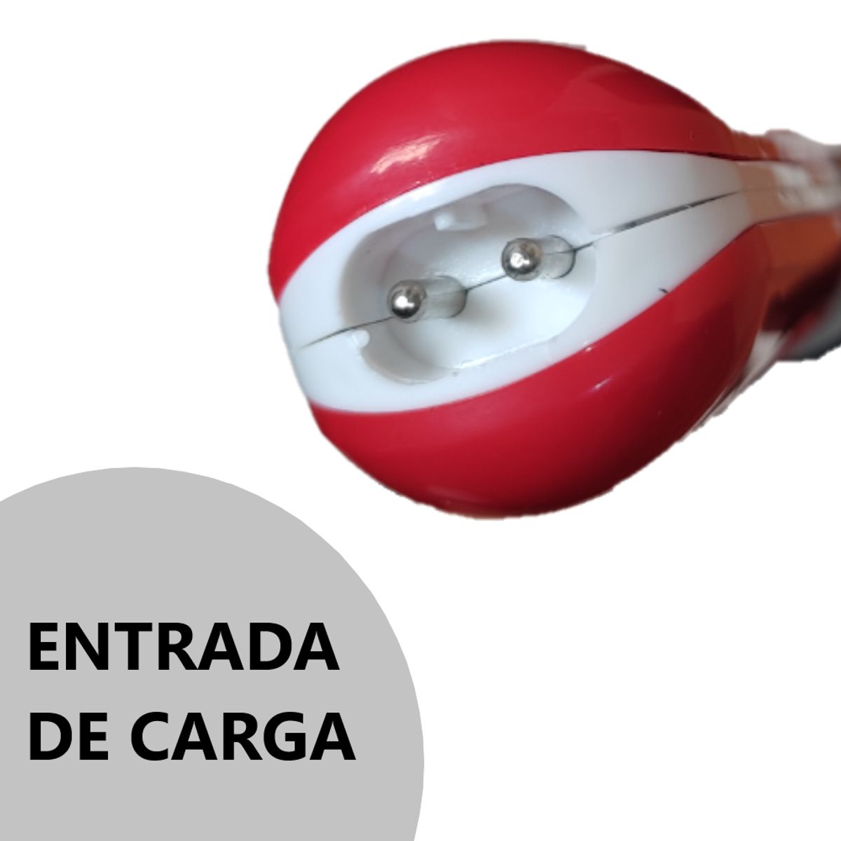 GENERICO - Máquina de corte para Cabello con cable - ROJO