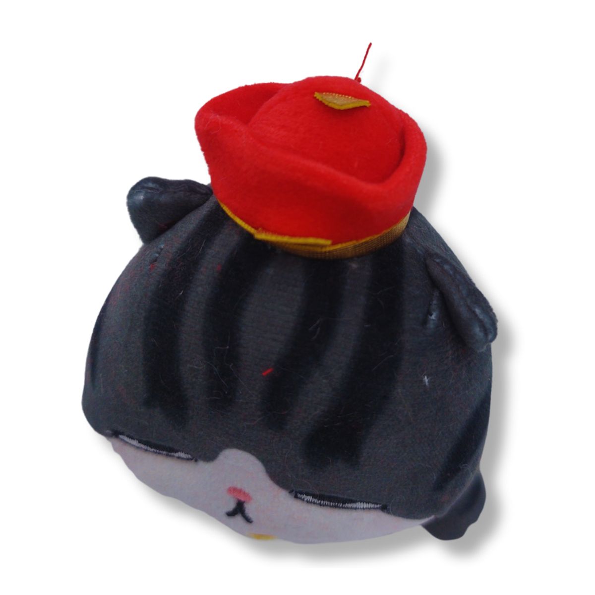 GENERICO - LLavero Peluche de Gato con Corona Perfumado