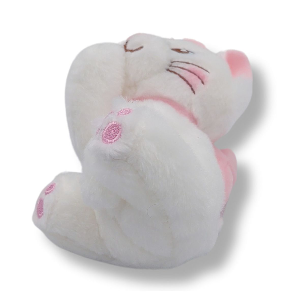 GENERICO - LLavero Peluche de Gata Rosa Perfumado