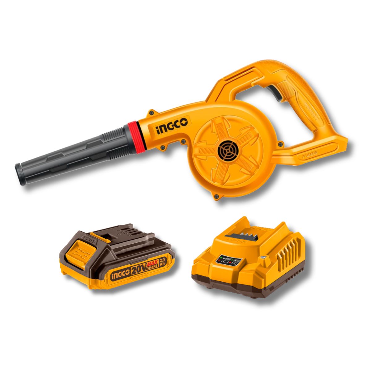INGCO TOOLS - Sopladora inalambrica 20v + bateria y cargador Ingco