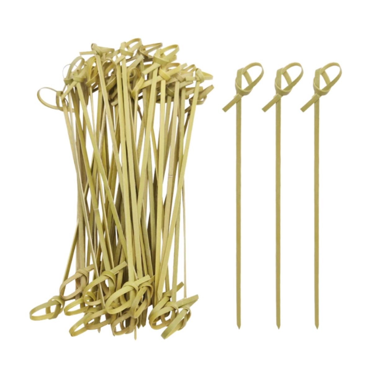 GENERICO - Picks /Palillos para decoracion de Bamboo – Pack 100 und