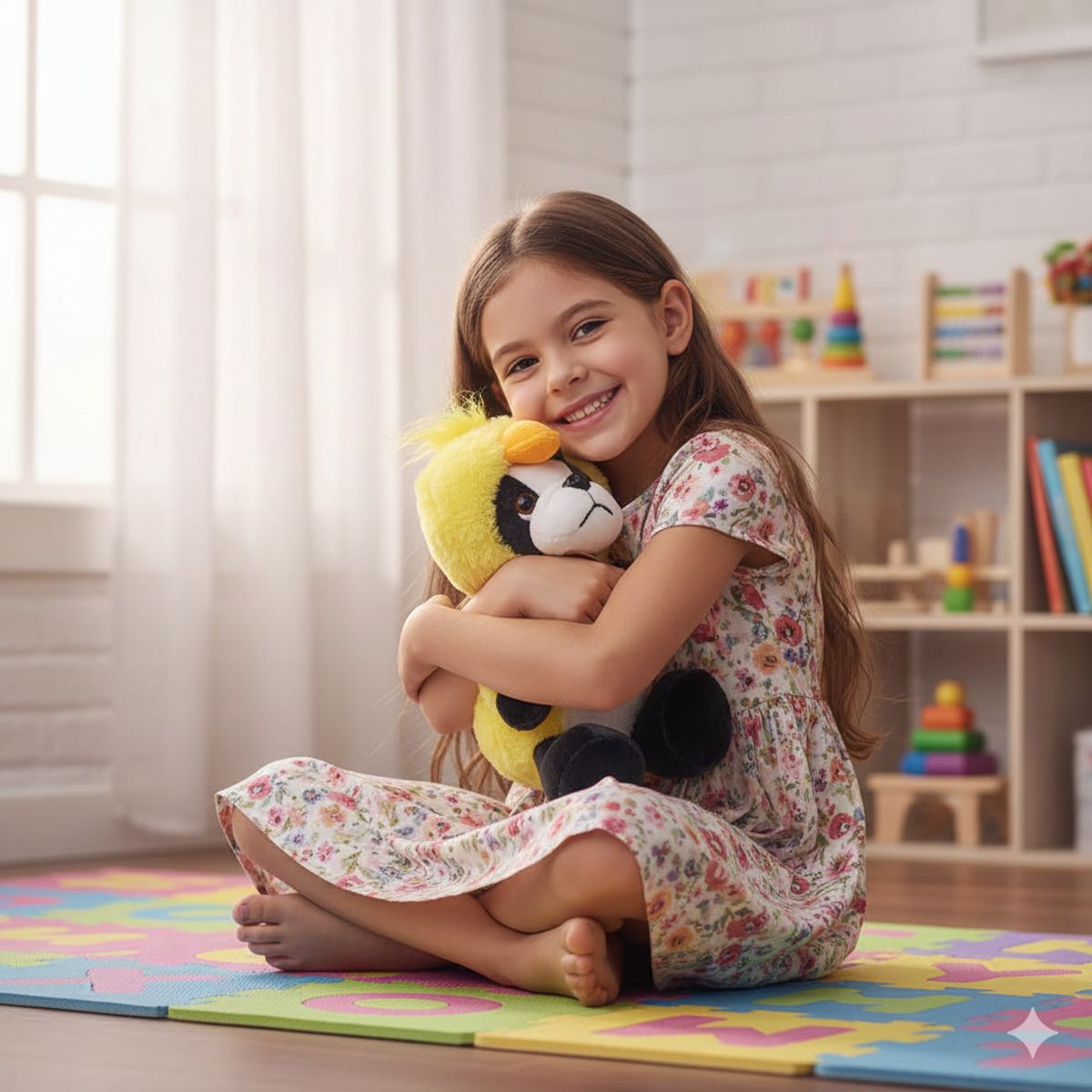 GENERICO - Peluche de Perro con Capucha de Pato