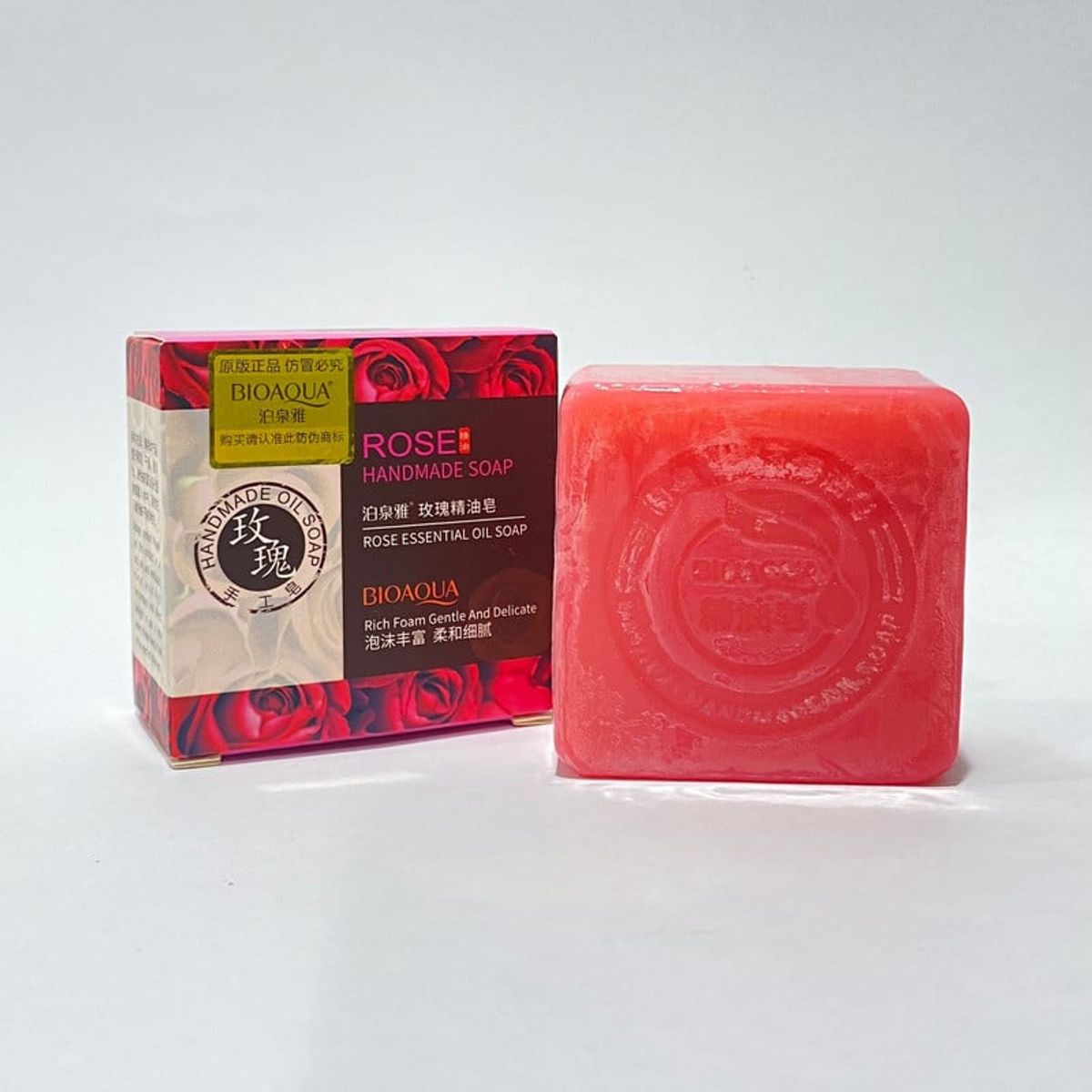 BIOAQUA - JABÓN BIOAQUA DE ROSAS