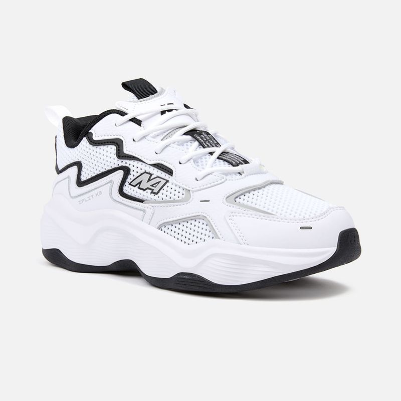 NEW ATHLETIC - Zapatillas New Athletic Lifestyle Zplit78 Blanco Con Negro Hombre