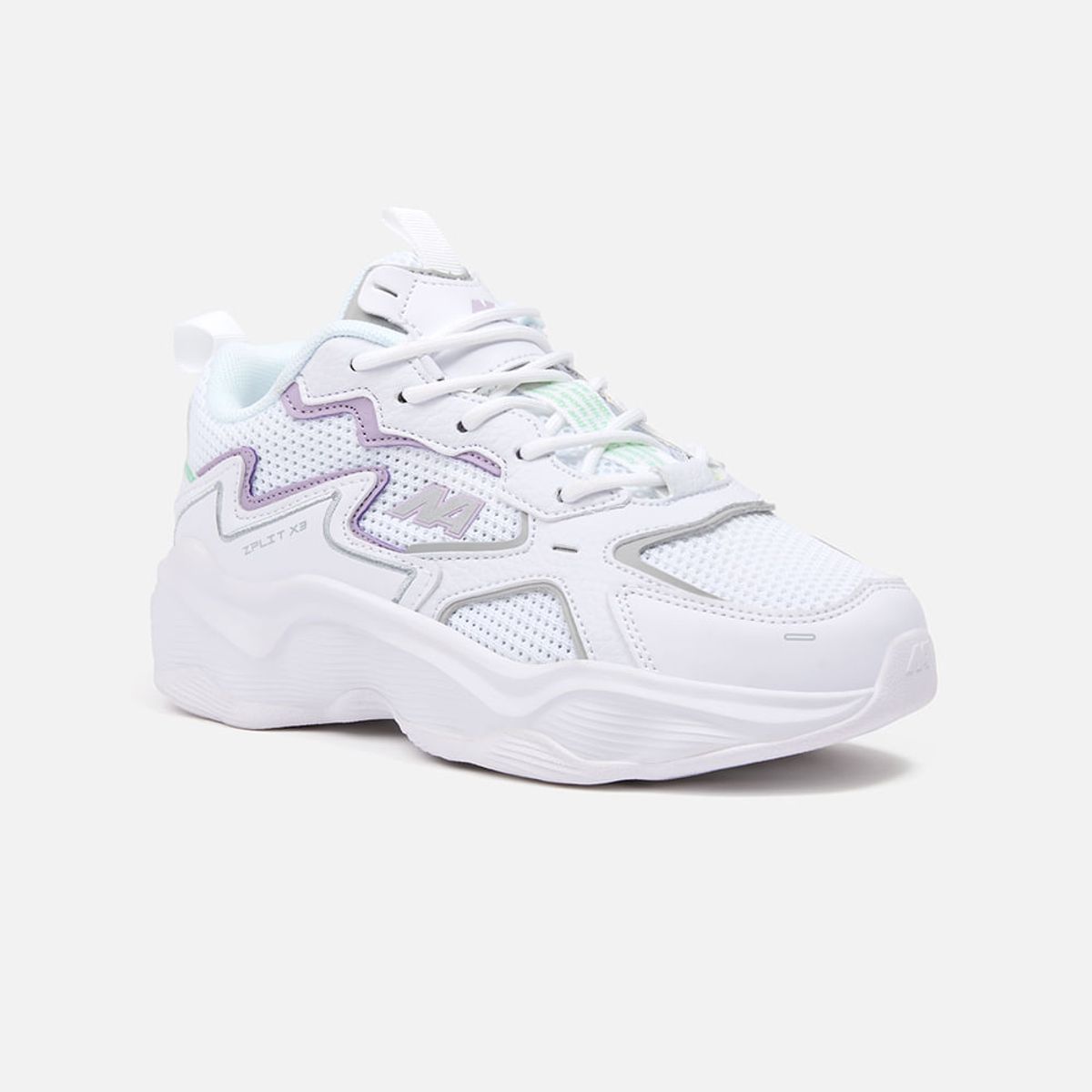 NEW ATHLETIC - Zapatillas New Athletic Lifestyle Zplit78 Blanco Con Lila Mujer