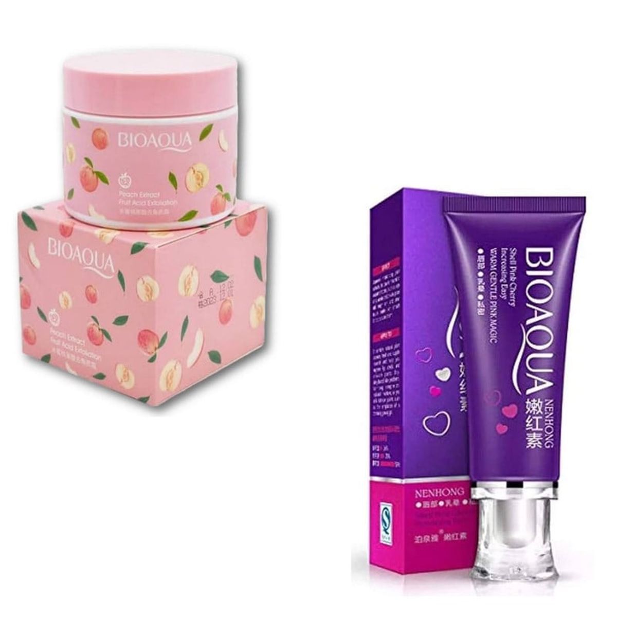 BIOAQUA - PACK CREMA EXFOLIANTE Y CREMA DESPIGMENTANTE  BIOAQUA