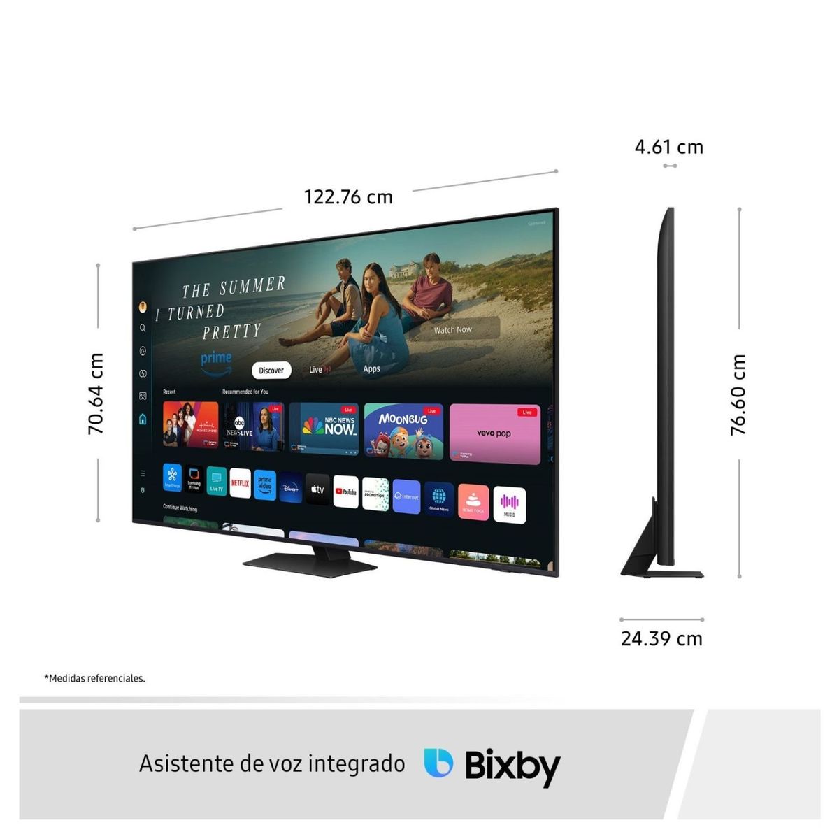 SAMSUNG - Televisor Samsung Neo QLED 55'' 4K 55QN85D Tizen Os Smart Tv - Nuevo 2024