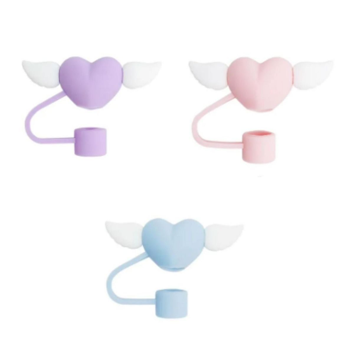 GENERICO - Accesorio Tumblr Cubre pajita o caña de 10mm - Setx3