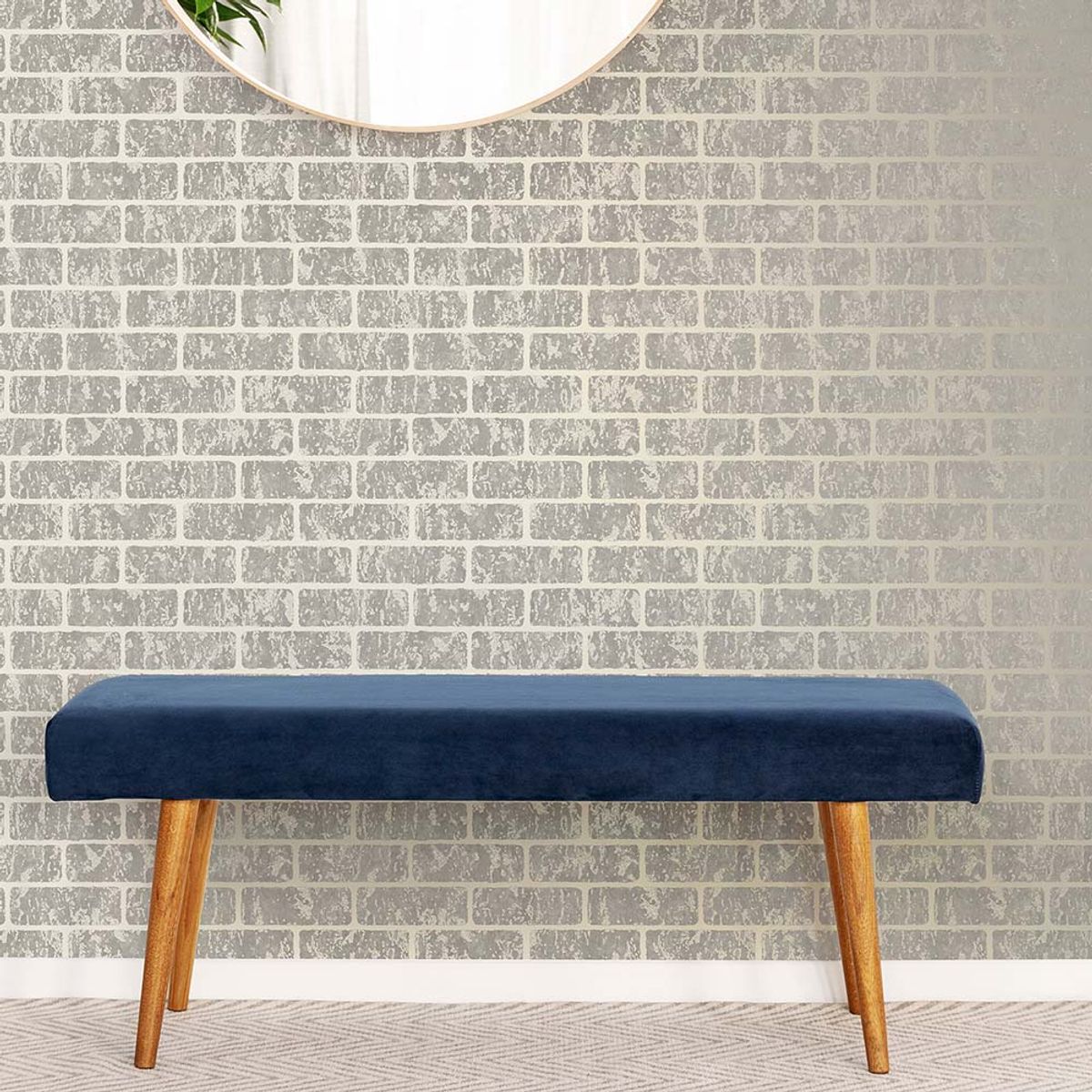 MULTITOP - Papel Tapiz Vittorio Milan Brick 052X10 Mts Taupegold