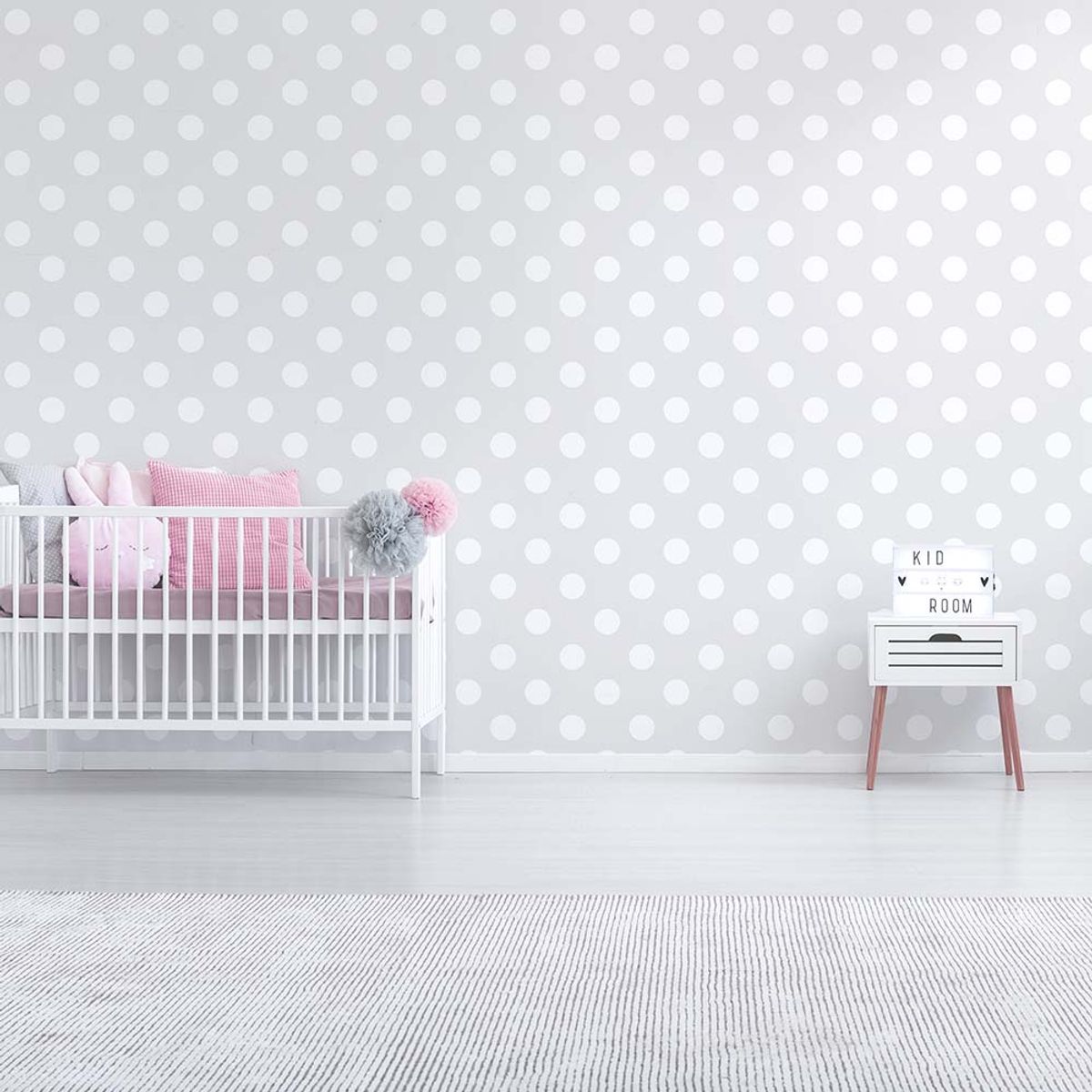 MULTITOP - Papel Tapiz Kids Home Dotty 052X10 Mts Grey
