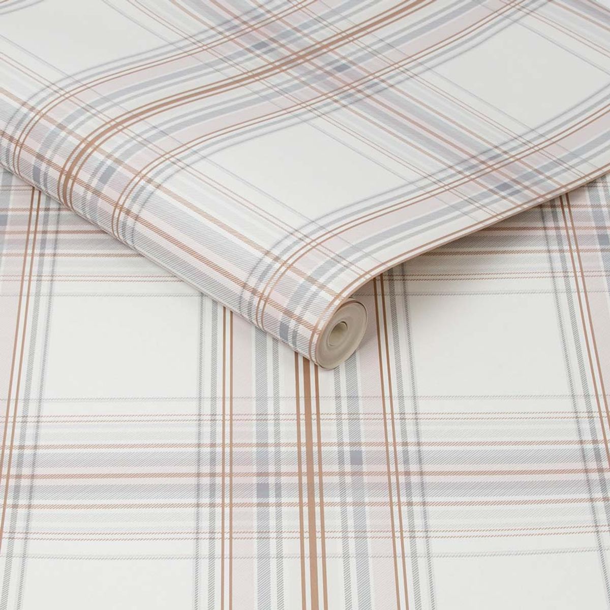 MULTITOP - Papel Tapiz Fresca Iona Check 052X10 Mts Pink