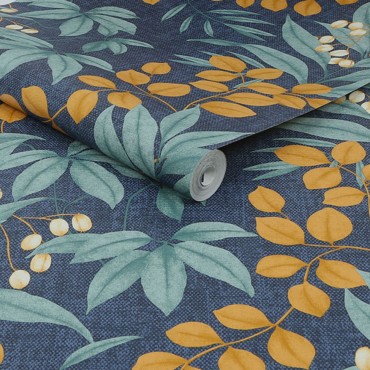 MULTITOP - Papel Tapiz S Easy Persephone 052X10 Mts Navyochre