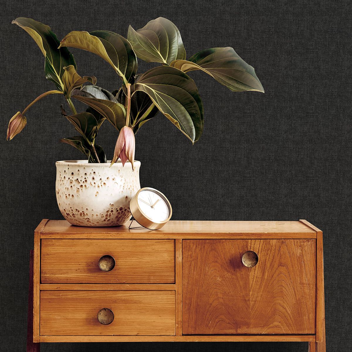 MULTITOP - Papel Tapiz Tactile Zara 052X10 Mts Charcoal