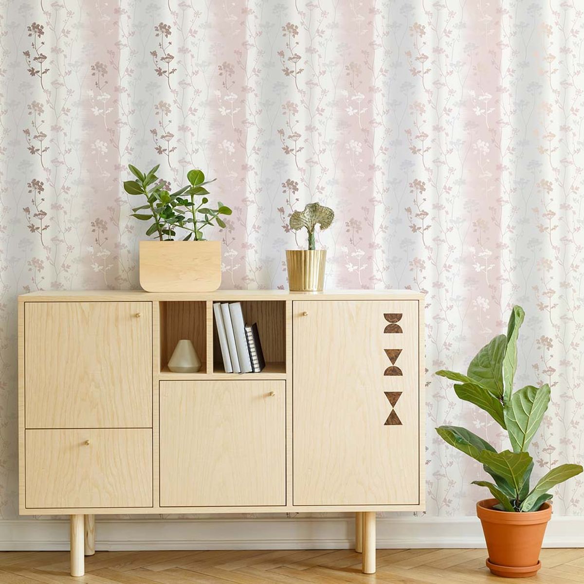 MULTITOP - Papel Tapiz Fresca Summertime 052X10 Mts Pink