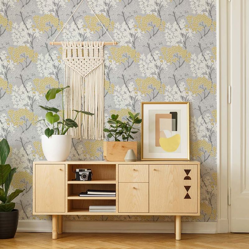 MULTITOP - Papel Tapiz Fresca Lykke Tree 052X10 Mts Ochre