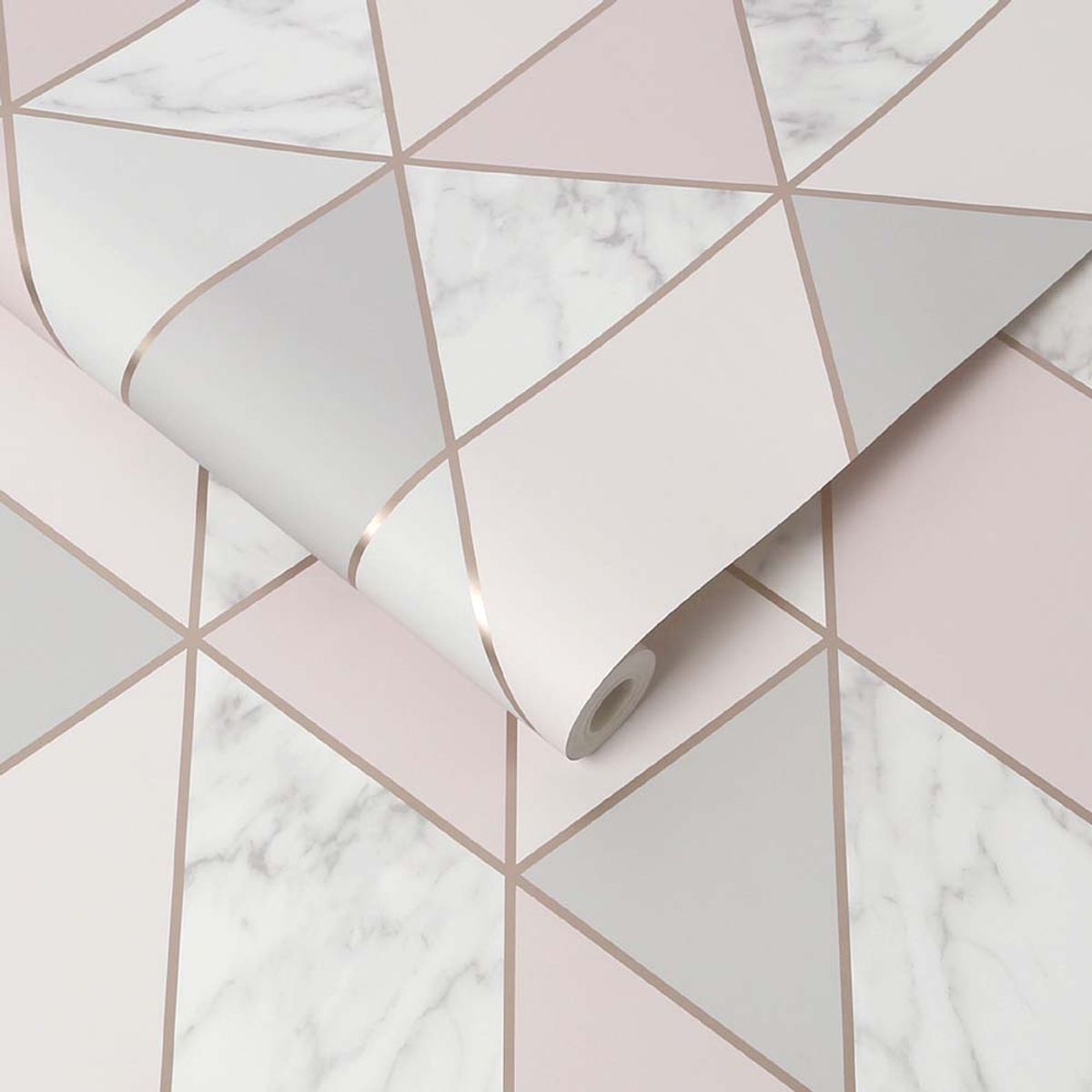 MULTITOP - Papel Tapiz Fresca Marble Geo 052X10 Mts Pink