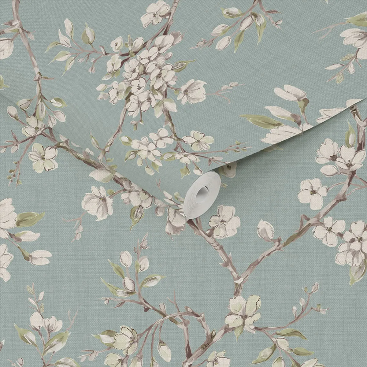 MULTITOP - Papel Tapiz Secret Garden Eliza 052X10 Mts Duck Egg