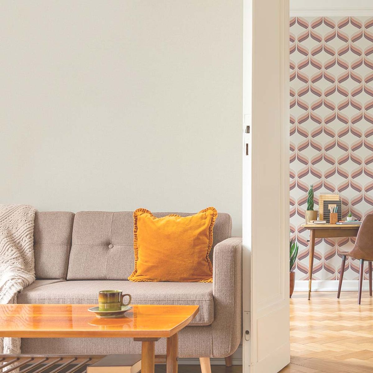 MULTITOP - Papel Tapiz Fresca Plain 052X10 Mts Natural