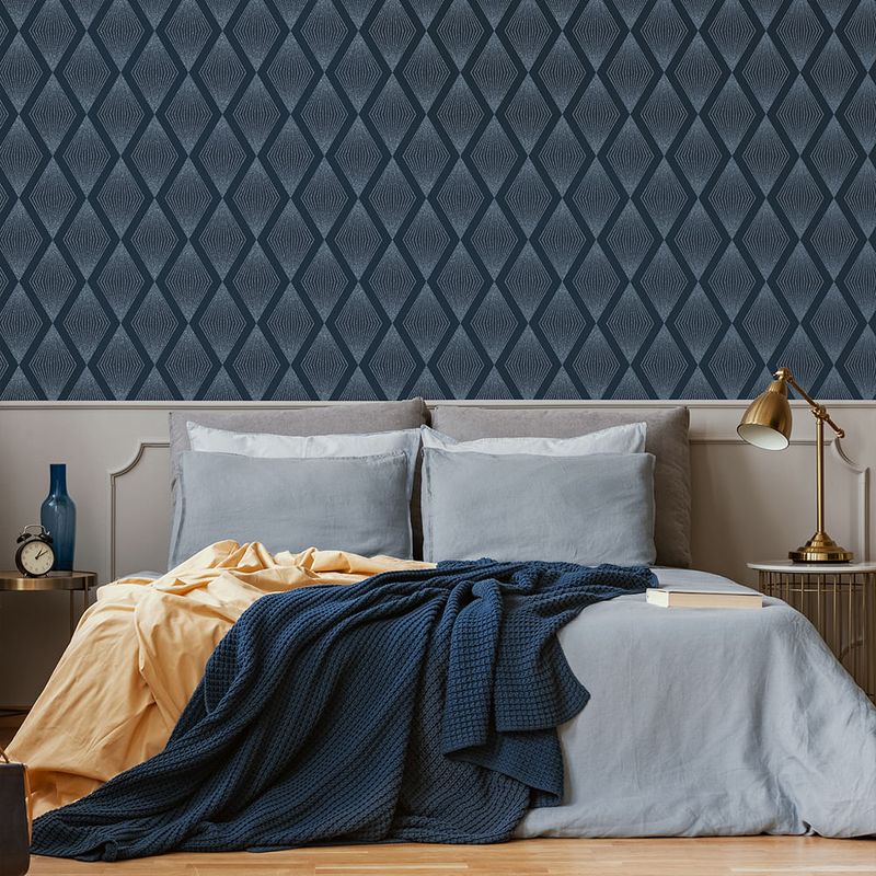 MULTITOP - Papel Tapiz Fashionista Chandelier 052X10 Mts Navy
