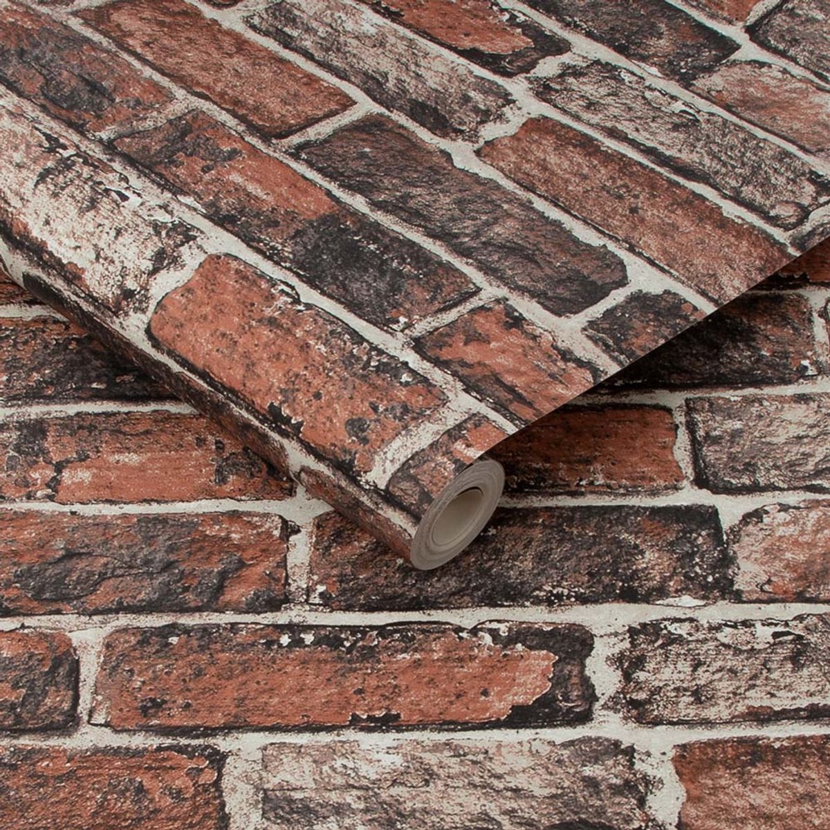 MULTITOP - Papel Tapiz Kids Home Fresco Red Brick Wall 052X10 Mts