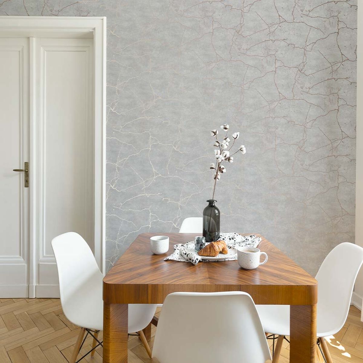 MULTITOP - Papel Tapiz Secret Garden Kintsugi 052X10 Mts Rose Gold