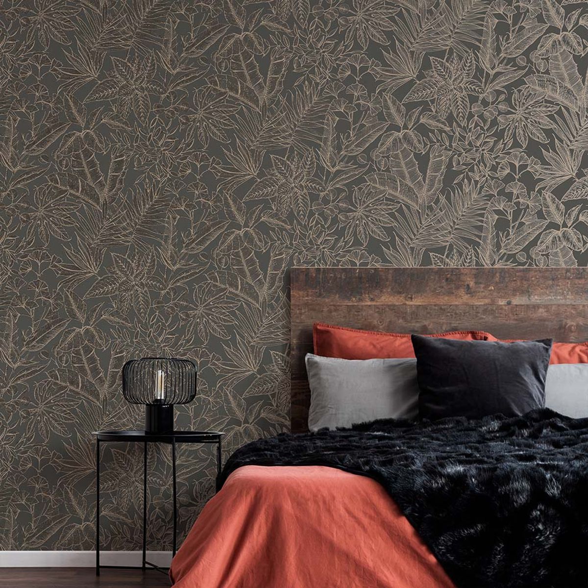 MULTITOP - Papel Tapiz Opulence Paradise 052X10 Mts Smokey Quartz