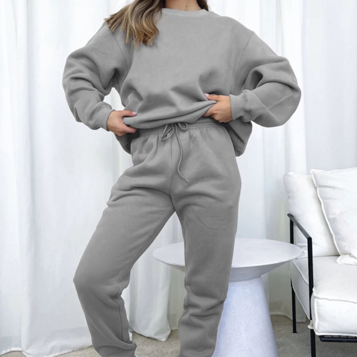 BLWOENS - Conjunto mujer buzo polera y jogger- 2 piezas