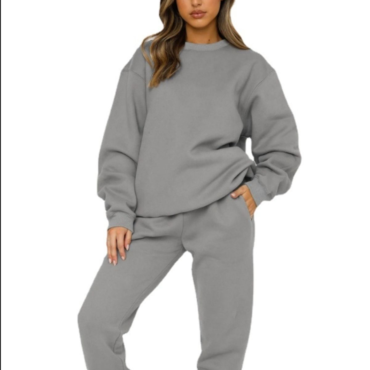 BLWOENS - Conjunto mujer buzo polera y jogger- 2 piezas