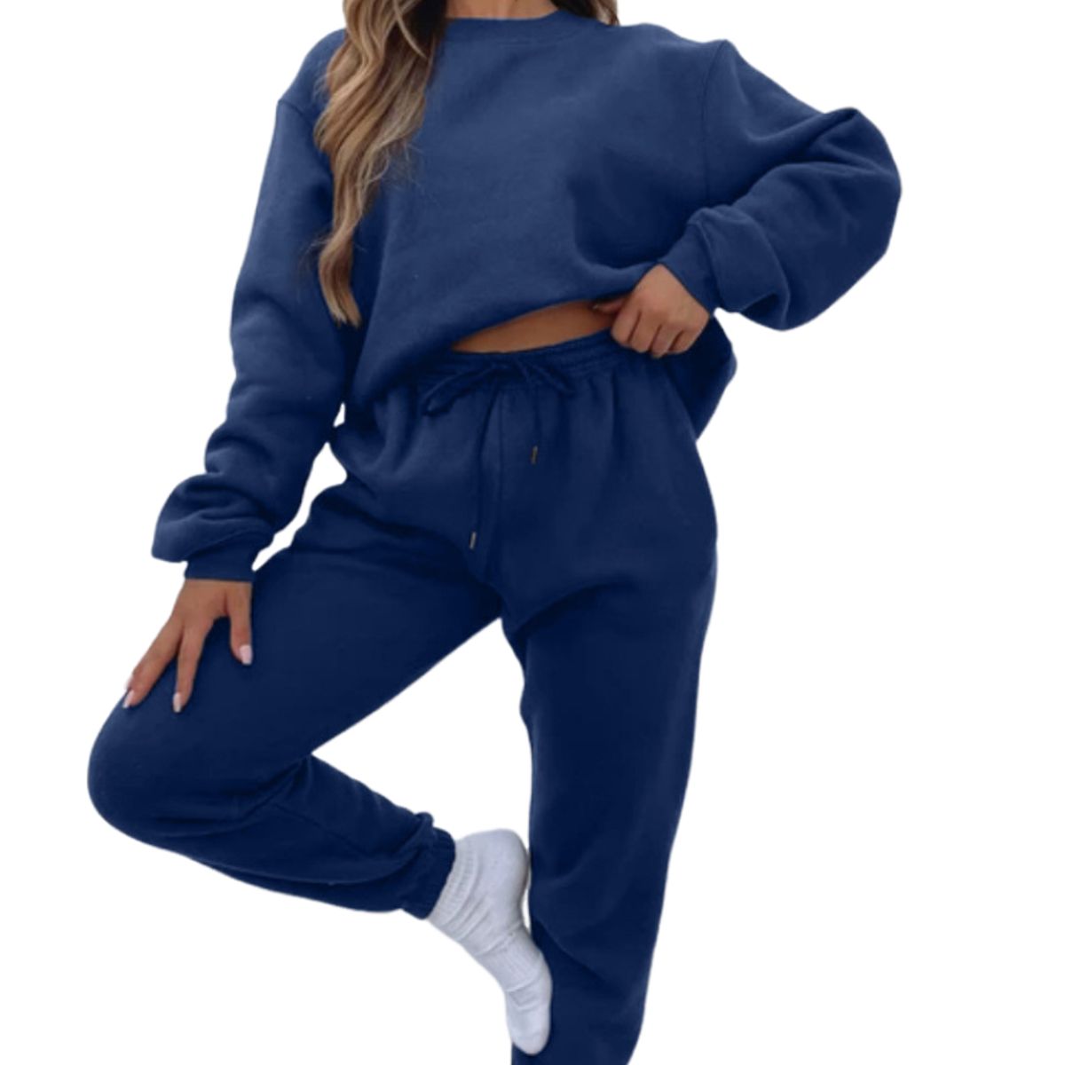 BLWOENS - Conjunto mujer buzo polera y jogger- 2 piezas