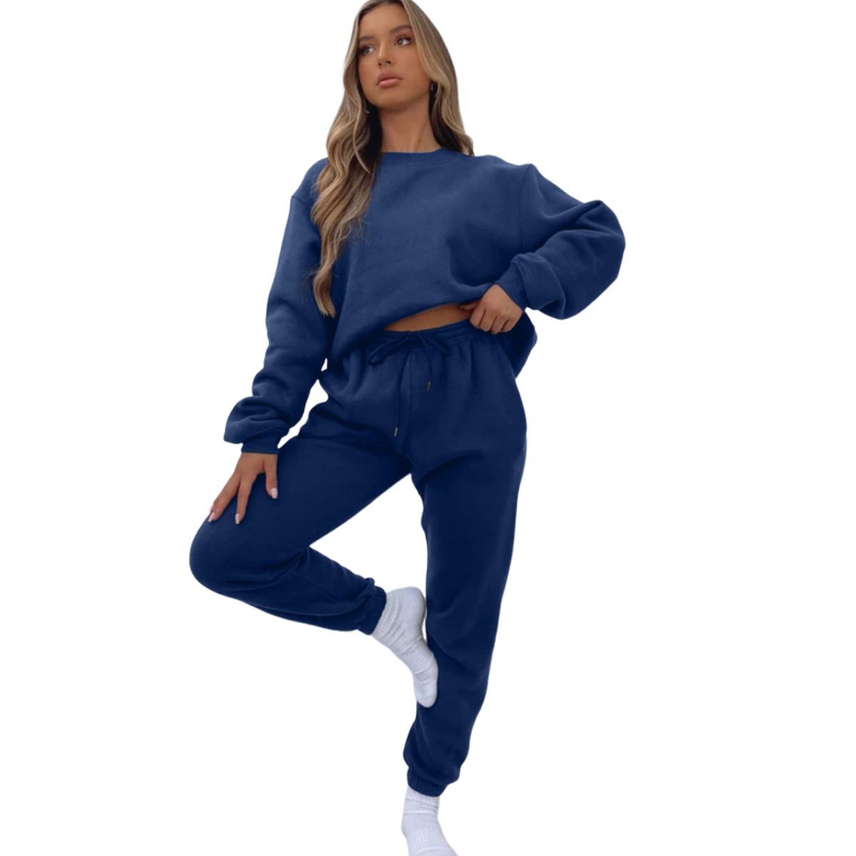 BLWOENS - Conjunto mujer buzo polera y jogger- 2 piezas