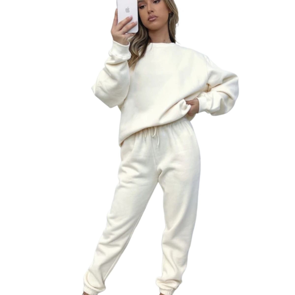 BLWOENS - Conjunto mujer buzo polera y jogger- 2 piezas