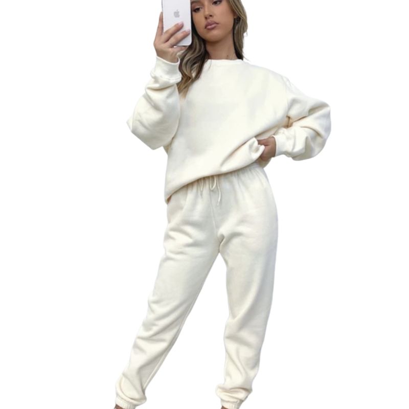 BLWOENS - Conjunto mujer buzo polera y jogger- 2 piezas