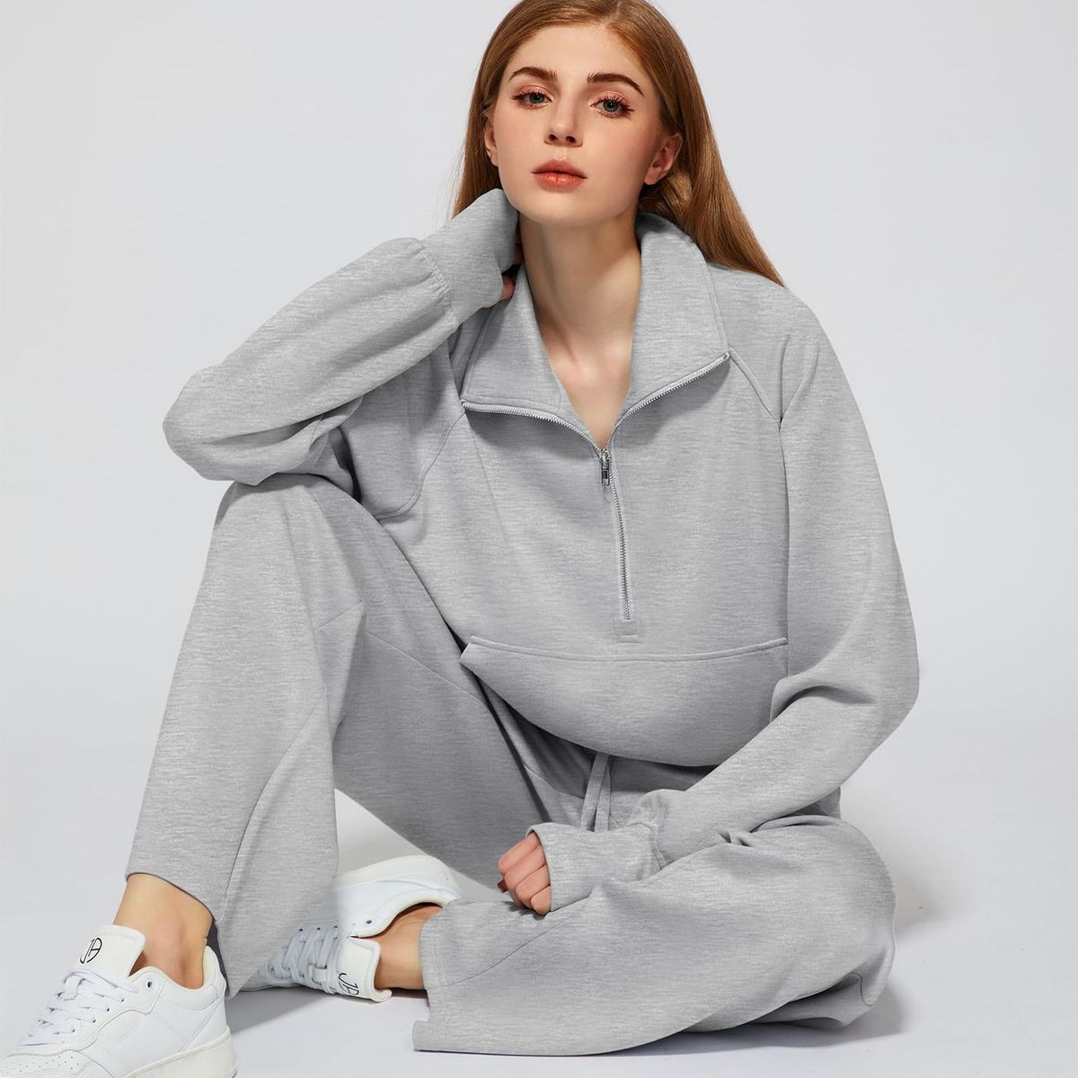 BLWOENS - Conjunto mujer buzo polera y jogger- 2 piezas