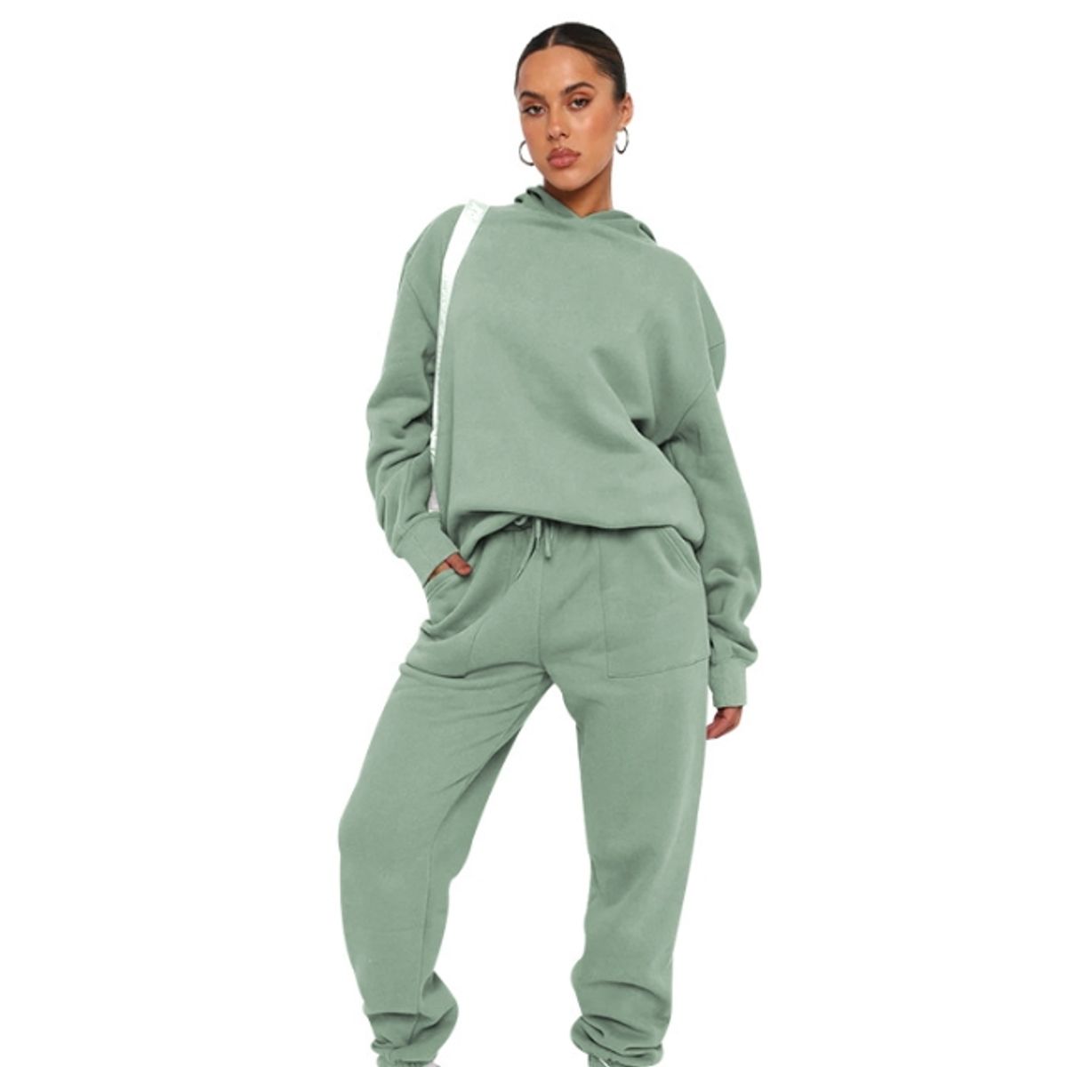 BLWOENS - Conjunto mujer buzo polera y jogger- 2 piezas