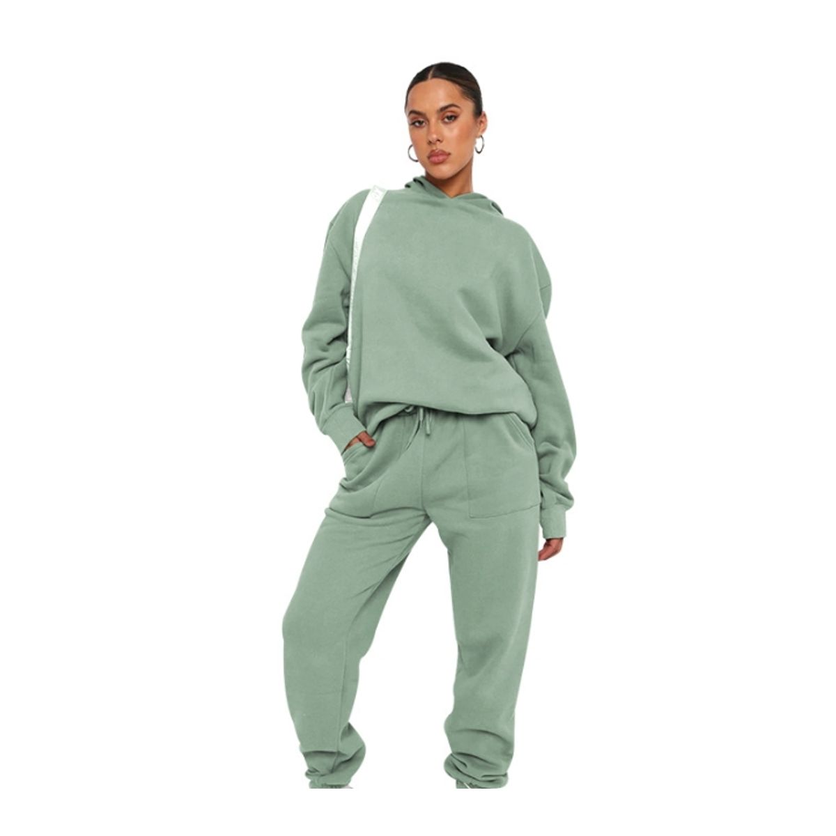 BLWOENS - Conjunto mujer buzo polera y jogger- 2 piezas