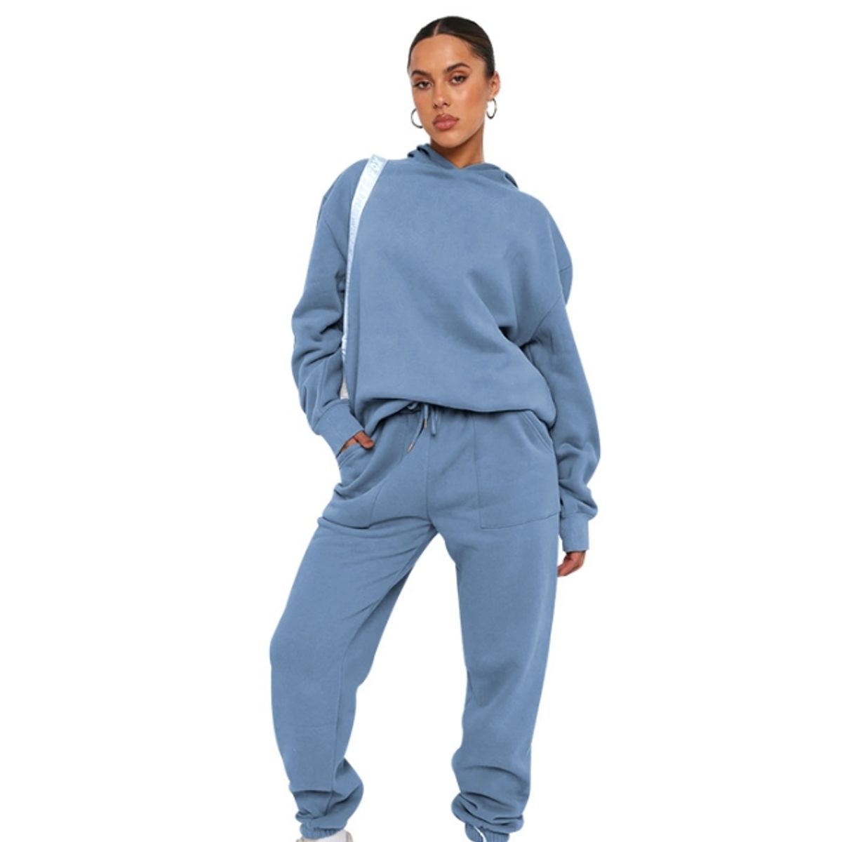 BLWOENS - Conjunto mujer buzo polera y jogger- 2 piezas