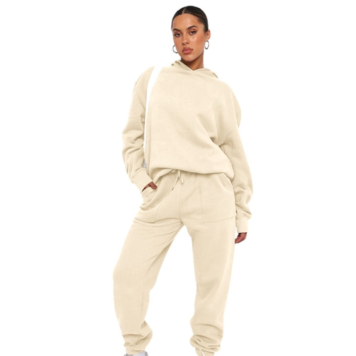 BLWOENS - Conjunto mujer buzo polera y jogger- 2 piezas