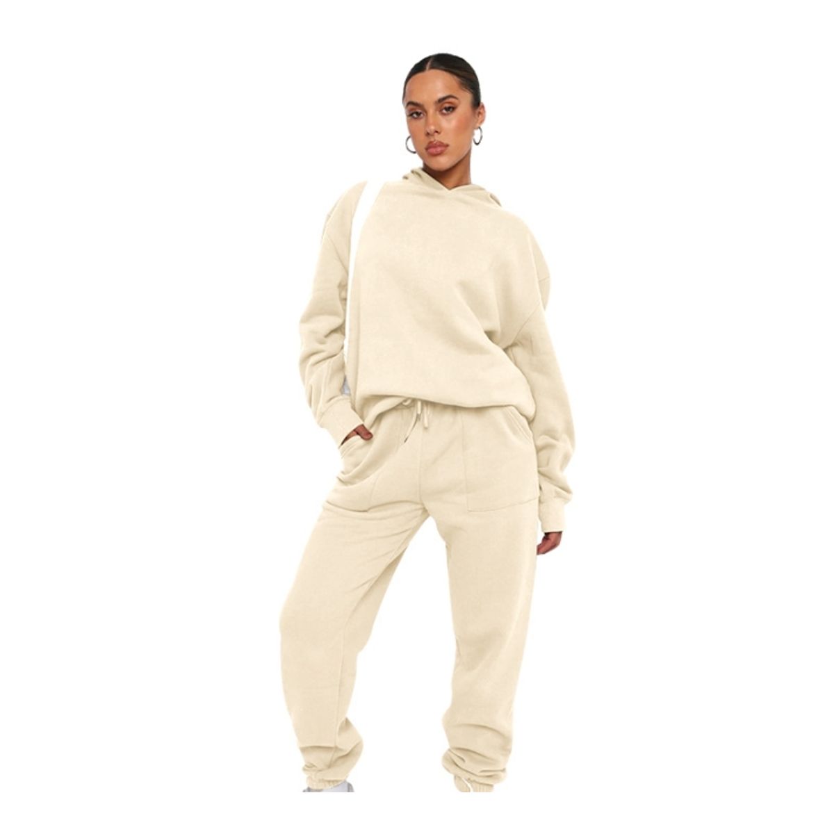 BLWOENS - Conjunto mujer buzo polera y jogger- 2 piezas