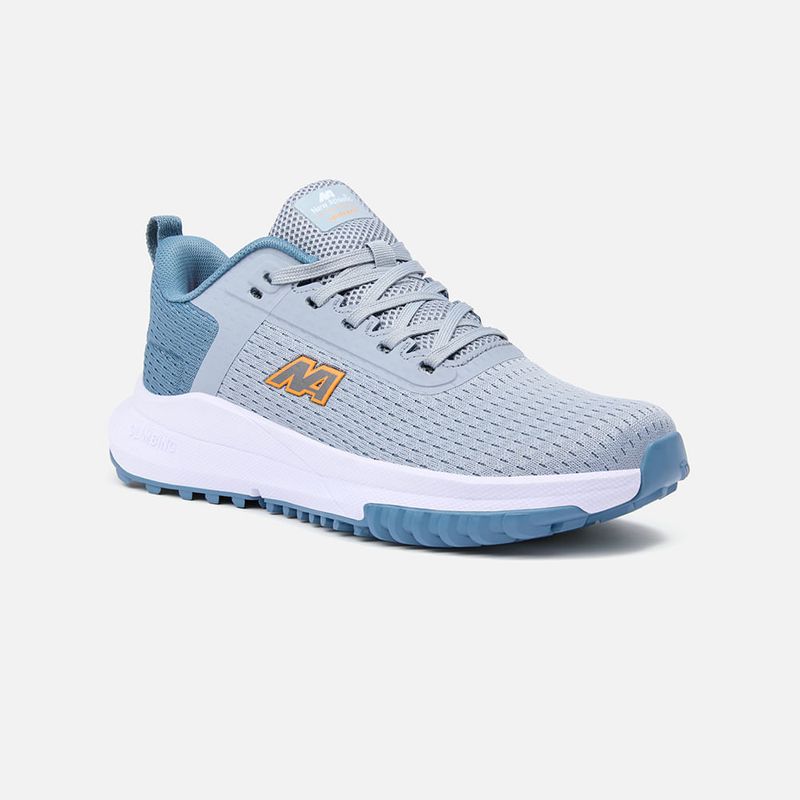 NEW ATHLETIC - Zapatillas New Athletic Outdoor Climb18 Gris Con Azulino Mujer