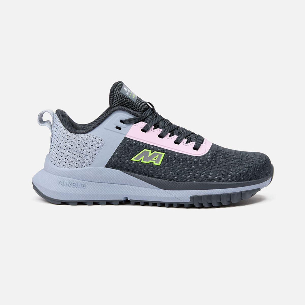 NEW ATHLETIC - Zapatillas New Athletic Outdoor Climb18 Gris Con Rosado Mujer