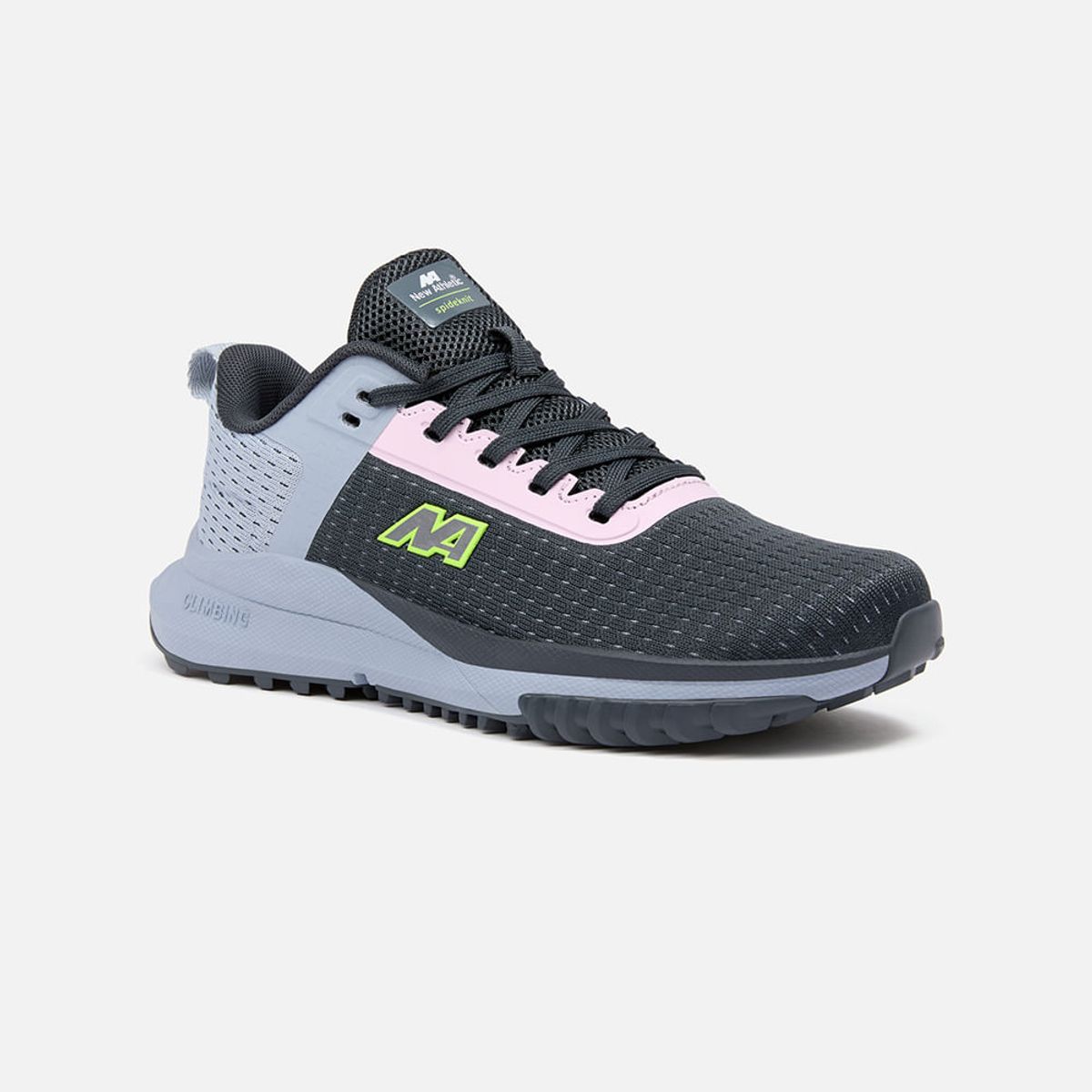 NEW ATHLETIC - Zapatillas New Athletic Outdoor Climb18 Gris Con Rosado Mujer