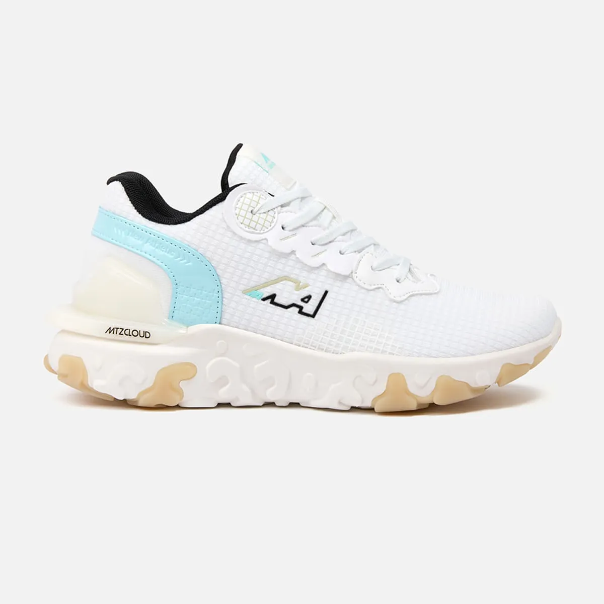 NEW ATHLETIC - Zapatillas New Athletic Lifestyle Mtzcloud67 Blanco Con Celeste Hombre