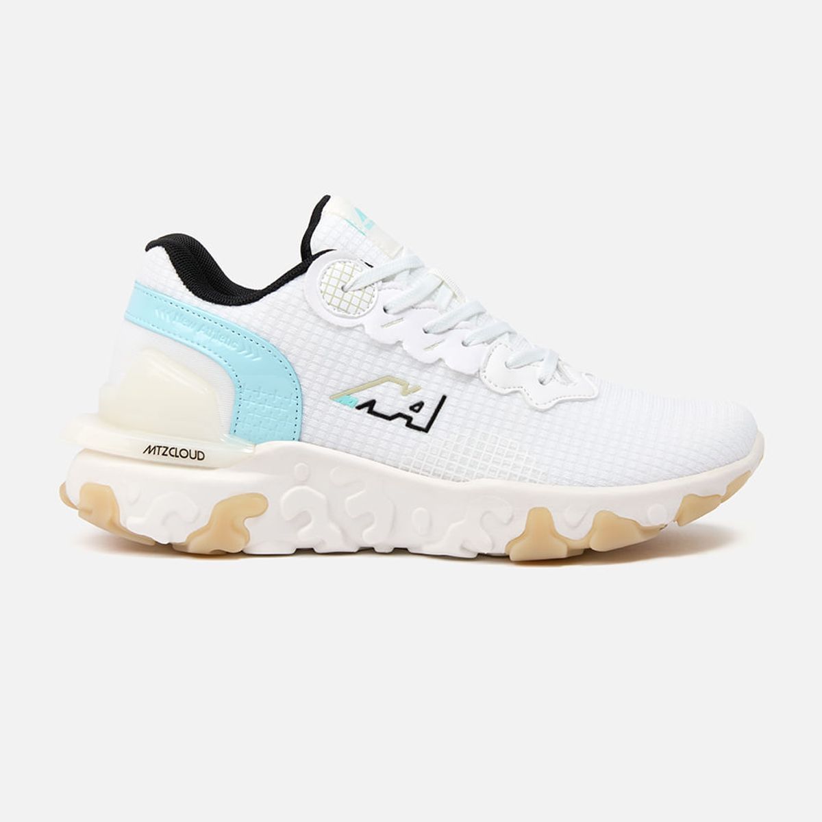 NEW ATHLETIC - Zapatillas New Athletic Lifestyle Mtzcloud67 Blanco Con Celeste Hombre